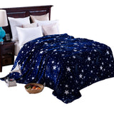 Flannel Throw Blanket All Season Flannel Fleece Blanket for Bed Sofa Style 1