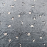 Coral Fleece Blanket Thick Blanket Soft Blanket Luminous Blanket Gift Grey