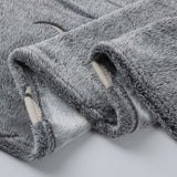 Coral Fleece Blanket Thick Blanket Soft Blanket Luminous Blanket Gift Grey