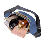 Fanny Pack Belt Bag Women Waist Bag for Outdoors Sports Hiking Running Blue
