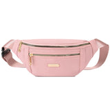 Fanny Pack Belt Bag Women Waist Bag for Outdoors Sports Hiking Running Pink