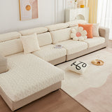 Couch Cushion Covers Stretch Sofa Seat Cover Furniture Protector Replacement Chair Cushion Slipcovers Beige
