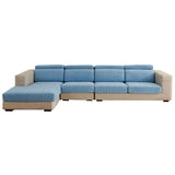 Couch Cushion Covers Stretch Sofa Seat Cover Furniture Protector Replacement Chair Cushion Slipcovers Blue