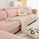Couch Cushion Covers Stretch Sofa Seat Cover Furniture Protector Replacement Chair Cushion Slipcovers Pink