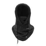 Balaclava Ski Mask Wind-Resistant Winter Face Mask Cycling  Warm Face Cover Hat Cap Black