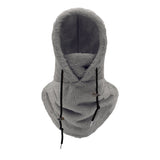 Balaclava Ski Mask Wind-Resistant Winter Face Mask Cycling  Warm Face Cover Hat Cap Grey