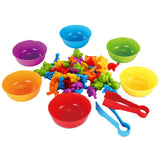 Counting Dinosaur Toys Sorting Toy Matching Game Early Counting Educational Toys