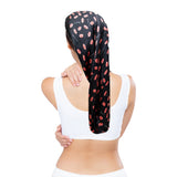Satin Women's Sleep Hair Hat Care Sleeping Bonnet Night Cap Style 2