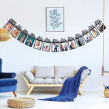 Graduation Photo Banner Kindergarten to 12th Grade Graduation Picture Banners Graduation Party Supplies Black