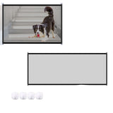 Fence Guard for Stairs Doors Mesh Pet Gate