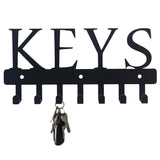 Keys Holder Rack Wall Mounted Keychain Hanger Storage Hooks
