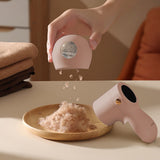 Portable Electric Lint Shaver for Clothes with Digital Display Pink