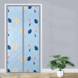 Temporary Magnet Closure Thermal Door Cover Thermal Insulated Door Curtain Style 2