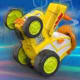 Wireless Remote Control Toy Car Dancing Stunt Car Crazy Jumping Car Yellow