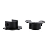 2Pcs 32mm Stainless Steel Brackets for Closet Rod Curtain Rod Holders
