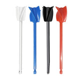 4Pcs Paint Mixer Drill Attachment Epoxy Mixer Mud Mixer Paint Stirrer