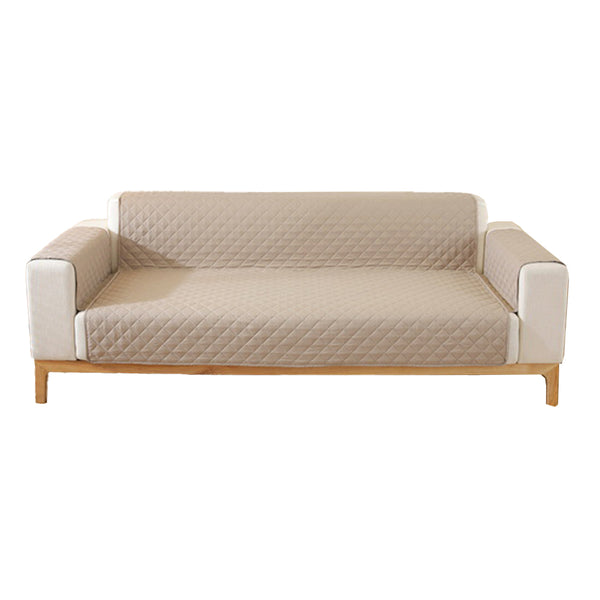 Reversible Sofa Cover Water Resistant Sofa Protector Slipcover Couch Cover Khaki