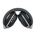 Foldable Wireless Bluetooth 5.0 Earphones Rechargeable Headset Black