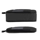 6Pcs Compression Packing Tubes Suitcase Organizer Bag Luggage Storage Bags Black