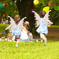 Electric Fairy Wings Cosplay Butterfly Wings with LED Light for Kids and Adult Girls