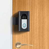No-Drill Ring Video Doorbell Mount Anti-Theft Wireless Doorbell Camera Holder Doorbell Bracket for Home Apartment Office