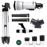150X Magnification Astronomical Telescope with Tripod for Astronomy Beginners