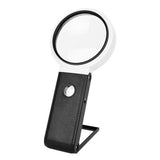 6X 25X Reading Magnifying Glass Handheld Standing Illuminated Magnifier