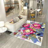 Home Flower Floor Mat Living Room Bedroom Indoor Floor Play Mat Style 4