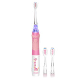 Kids Electric Toothbrush Sonic Toothbrush with Smart Timer Pink