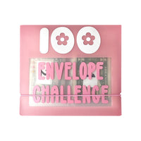 100 Envelope Challenge Binder Budget Binder Money Saving Challenge Book Pink