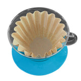 50Pcs Coffee Filters Cup Replacement Disposable Basket Coffee Filters Paper for Drip Coffee Maker Brown
