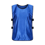 Scrimmage Training Vest Team Sports Games Practice Jersey Blue