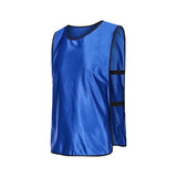 Scrimmage Training Vest Team Sports Games Practice Jersey Blue
