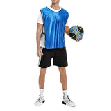 Scrimmage Training Vest Team Sports Games Practice Jersey Blue