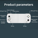 Bluetooth 5.0 Game Controller Wireless Mobile Phone Gamepad White