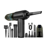 Portable Cordless Compressed Air Duster Rechargeable Air Blower Computer Keyboard Car Cleaning