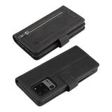 For iPhone 15 Series Case PU Leather iPhone Wallet Flip Cover Black