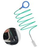 Tube Cleaning Brush Slim Flexible Drain Brush Long Pipe Cleaners for Car and Windshield Wiper Drain Hole