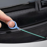 Tube Cleaning Brush Slim Flexible Drain Brush Long Pipe Cleaners for Car and Windshield Wiper Drain Hole