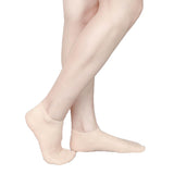 2 Pairs of Reusable Silicone Moisturising Socks Washable Foot Socks