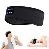 Bluetooth Sleep Headband Headphone Wireless Music Headband for Sleeping Black