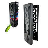 2-in-1 Can Cooler Holder Wall Mounted Can Cooler Rack with Bottle Opener Style 2