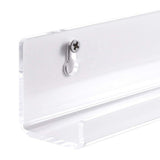 6Pcs Wall Mount Vinyl Record Display Shelf 12-inch Clear Acrylic Album Record Holder