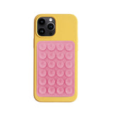 5Pcs Silicone Suction Phone Case Mount Self-Adhesive Hands-Free Phone Holder Phone Accessory