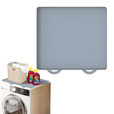 Washer and Dryer Top Protector Silicone Protetive Mat for Washing Machine Dryer Top Gray