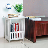 Small Bedroom Bedside Table Living Room Storage Organizer