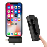 3-in-1 Wireless Lavalier Microphone Set for Vlog Live Streaming Style 1