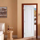 Self-adhesive Door Sticker Peel and Stick Door Mural PVC Door Wallpaper White