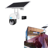 Solar WiFi Security Camera with Night Vision Motion Detection Monitoring Camera