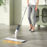 Spray Flat Mop Microfibre Floor Cleaning Mop with 3 Replacement Mop Pads